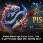 Pisces Horoscope Today, July 5, 2026: If you’re upset, speak after calming down