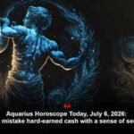 Aquarius Horoscope Today, July 6, 2026: Don’t mistake hard-earned cash with a sense of security