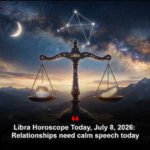 Libra Horoscope Today, July 8, 2026: Relationships need calm speech today