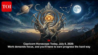 Capricorn Horoscope Today, July 8, 2026: Work demands focus, and you’ll have to earn progress the hard way