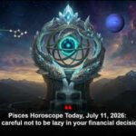 Pisces Horoscope Today, July 11, 2026: Be careful not to be lazy in your financial decisions