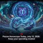 Pisces Horoscope Today, July 12, 2026: Keep your spending modest