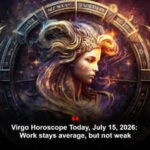 Virgo Horoscope Today, July 15, 2026: Work stays average, but not weak