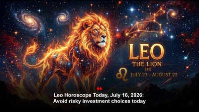 Leo Horoscope Today, July 16, 2026: Avoid risky investment choices today
