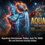 Aquarius Horoscope Today, July 16, 2026: Do not borrow money today