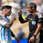 Enzo Fernandez reacts after red card in Argentina’s World Cup final loss to Spain | Football News