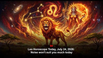 Leo Horoscope Today, July 24, 2026: Noise won’t suit you much today