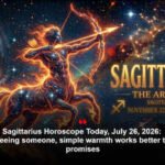 Sagittarius Horoscope Today, July 26, 2026: If you’re seeing someone, simple warmth works better than grand promises