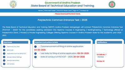 AP POLYCET 2026 final phase seat allotment result to release today at 6 PM, reporting deadline July 29