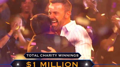 Ben Affleck WINS USD 1 million on ‘Who Wants to Be a Millionaire’; donates winnings to charity﻿ |