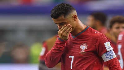 Cristiano Ronaldo breaks down in tears as Portugal World Cup dream ends – Watch | Football News