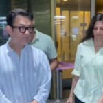 Aamir Khan returns to Mumbai with wife Gauri Spratt; stepson left puzzled by paparazzi rush – Video |