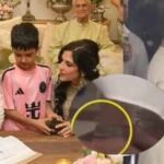 Aamir Khan’s chunky silver anklet teamed with dhoti steals the show as he gets married to Gauri Spratt, the couple twinned in ivory – WATCH VIDEO | Hindi Movie News