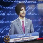 Meet Connecticut’s Aangad Singh who could have won Presidential 1776 Award competition. His parents think they know the reason why Singh lost