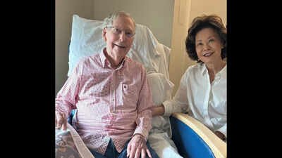 Mitch McConnell issues proof he’s alive in a photo from hospital, Internet says release a video to prove photo is not AI-generated