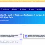 AIIMS New Delhi declares results for more than 460 faculty posts using blockchain technology