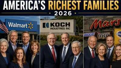 America’s richest families in 2026 ranked: Walmart heirs lead with 0 billion fortune | World News