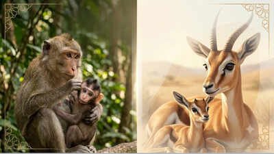 Arabic proverb of the day: ‘The monkey is a gazelle in its mother’s eyes’…a saying about parental love and how affection shapes perception across cultures