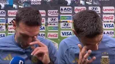 ‘I can’t look at you, I’m sorry’: Argentina coach Lionel Scaloni’s emotional post-match interview goes viral after Egypt win at FIFA World Cup – Watch | Football News
