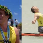 Verco: A great white shark attacked a woman off Sydney; the paddleboarder who carried her to shore has now crossed 52km to win a world title in record time