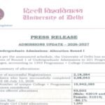 DU UG CSAS round 1 allocation list 2026 out at admission.uod.ac.in; confirm seats by July 18