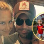 Pop singer Enrique Iglesias and Anna Kournikova’s kids celebrate Spain’s World Cup win in rare photo |