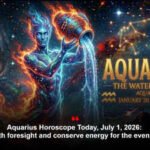 Aquarius Horoscope Today, July 1, 2026: Invest with foresight and conserve energy for the evening hours