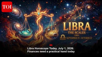 Libra Horoscope Today, July 1, 2026: Finances need a practical hand today