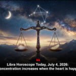 Libra Horoscope Today, July 4, 2026: Concentration increases when the heart is happy