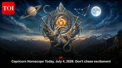 Capricorn Horoscope Today, July 4, 2026: Don’t chase excitement