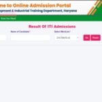 Haryana ITI round 2 merit list 2026 released at admissions.itiharyana.gov.in: Direct link to download here