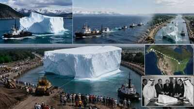 How a giant iceberg travelled from Alaska to Iowa in 1977 for Saudi Arabia’s ambitious plan to turn Antarctic icebergs into a freshwater source | World News
