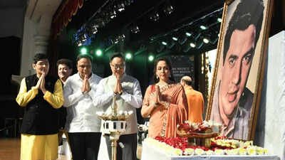 Hema Malini pays emotional tribute to late husband Dharmendra as she marks 60 years in cinema- PICS |