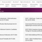 KEA DCET mock seat allotment result 2026 today at 6 PM: Direct link to download scorecards here
