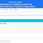 Kerala Polytechnic round 2 seat allotment 2026 out at polyadmission.org: Direct link to download here