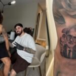 Cucurella fulfils bizarre World Cup promise by permanently tattooing De la Fuente’s face on his arm | Football News