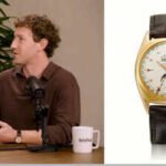 Rolex: Meta CEO Mark Zuckerberg wore a  million vintage watch from the 1950s that tracks the cycles of the moon while talking about how AI could help medical research