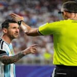 Lionel Messi involved in heated exchange with referee during Argentina’s World Cup win | Football News