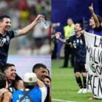 Argentina risk FIFA punishment after Falkland Islands banner during England win celebrations | Football News