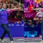 Watch: Viral Commonwealth Games cleaner dubbed ‘Mop Man’ performs splits and worm while mopping court | Commonwealth Games News