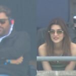 MS Dhoni and Kriti Sanon steal the spotlight at India vs England ODI with surprise appearance | Cricket News
