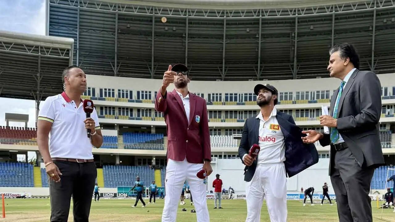 Sri Lanka 30/2 in 10.0 Overs