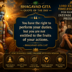Bhagavad Gita Quote of the Day: Follow This Krishna’s Advice To Tackle Intense Family Pressure