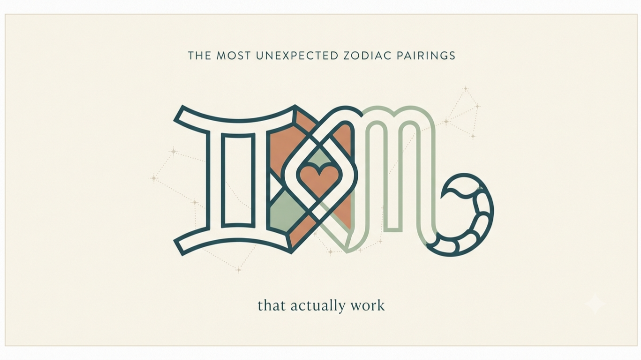 The Most Unexpected Zodiac Pairings That Actually Work