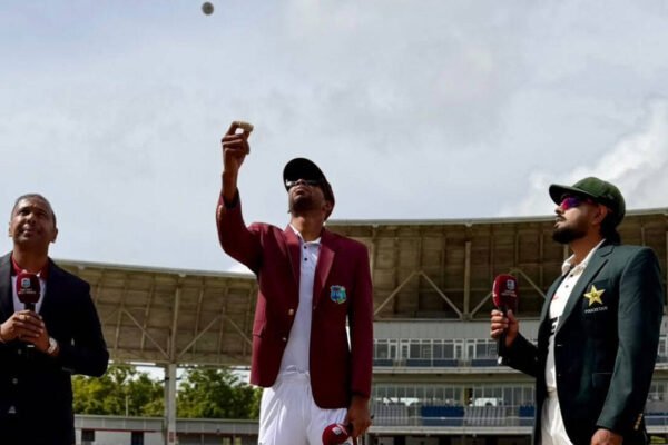 West Indies 18/1 in 10.4 Overs