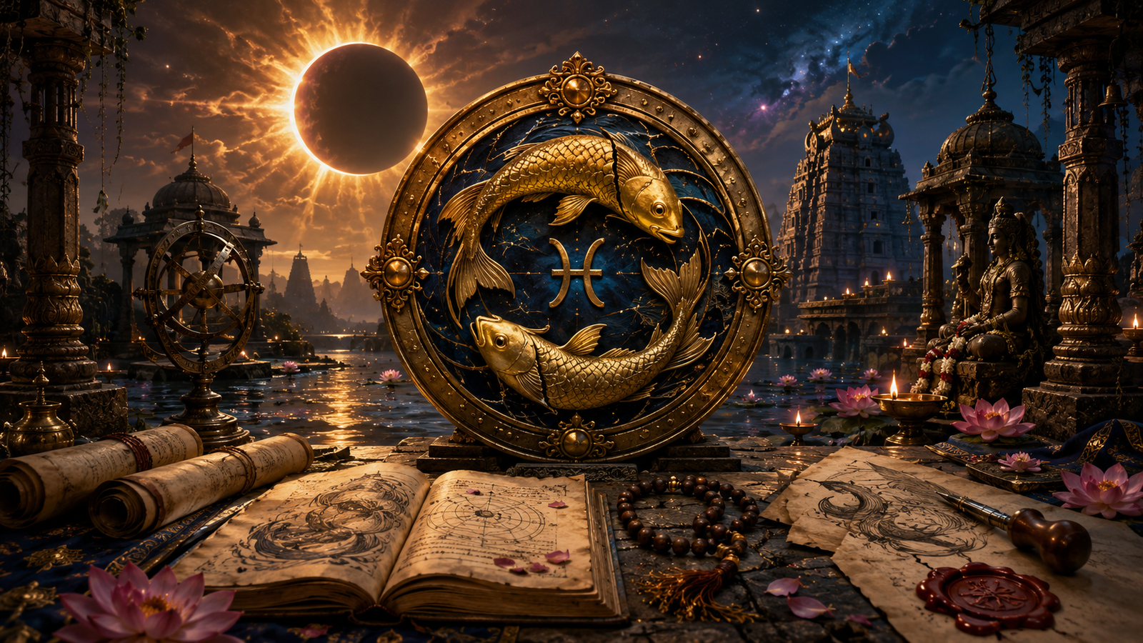 Pisces Monthly Nadi Horoscope (August 2026): Solar Eclipse May Force You to Rethink a Passion Project