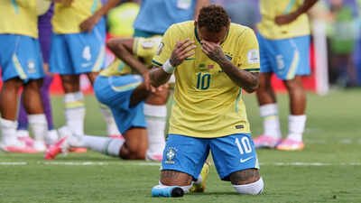Neymar Bids Emotional Farewell to Brazil National Team After World Cup Defeat | Football News