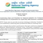 NTA releases NITTT 2026 exam schedule; check shift timings and guidelines