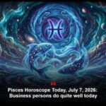 Pisces Horoscope Today, July 7, 2026: Business persons do quite well today