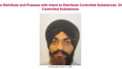 Punjab man Gurpreet Singh added to FBI’s ‘most wanted’ over alleged drug trafficking, illegal arms trade | World News